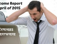 Income Report – April of 2015